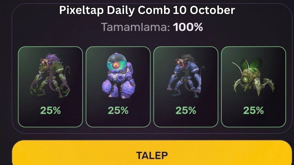 Pixeltap Daily Comb 10 October