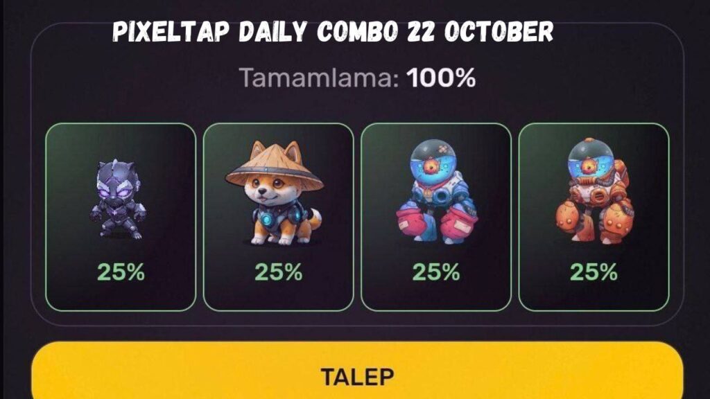 Pixeltap Daily Combo 22 October