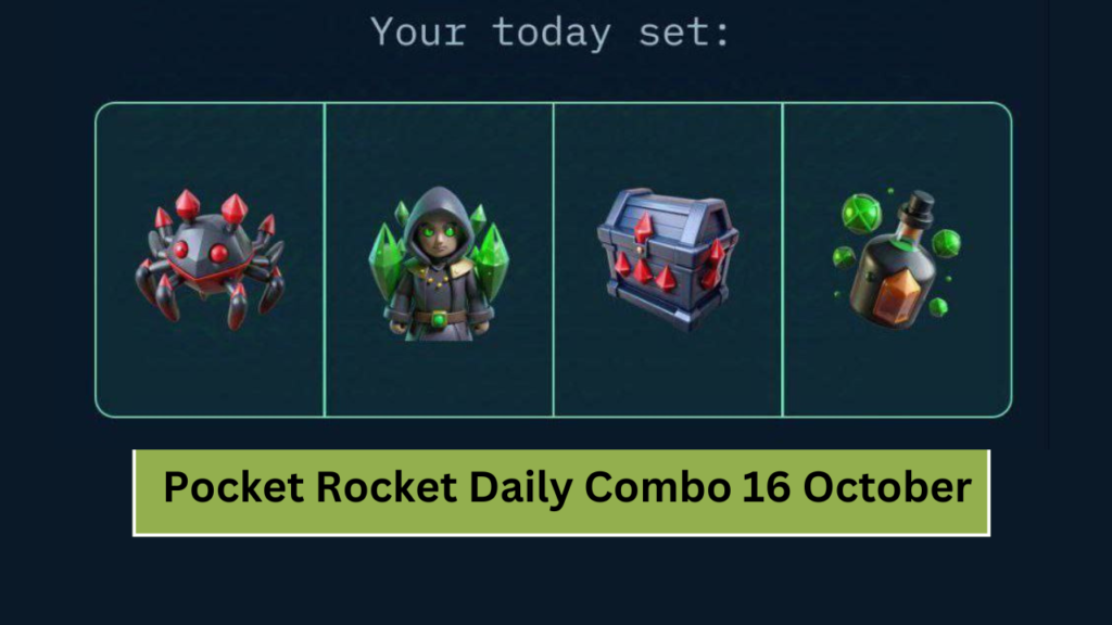 Pocket Rocket Daily Combo 16 October