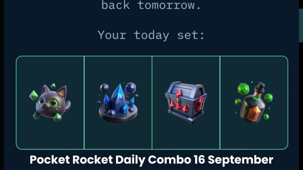 Pocket Rocket Daily Combo 16 September