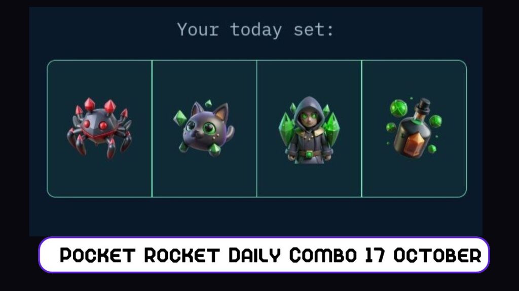 Pocket Rocket Daily Combo 17 October