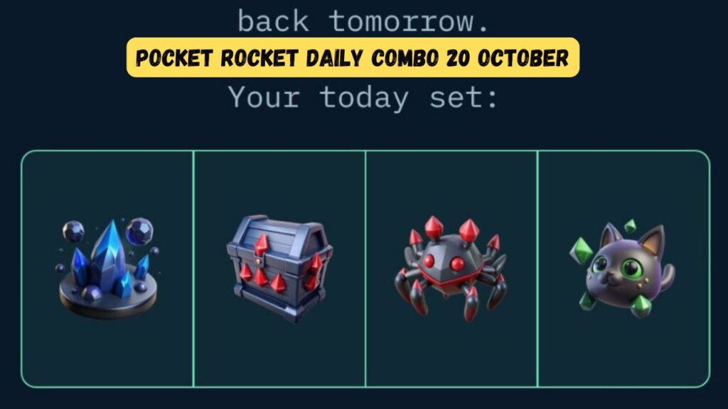 Pocket Rocket Daily Combo 20 October