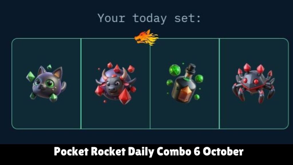 Pocket Rocket Daily Combo 6 October