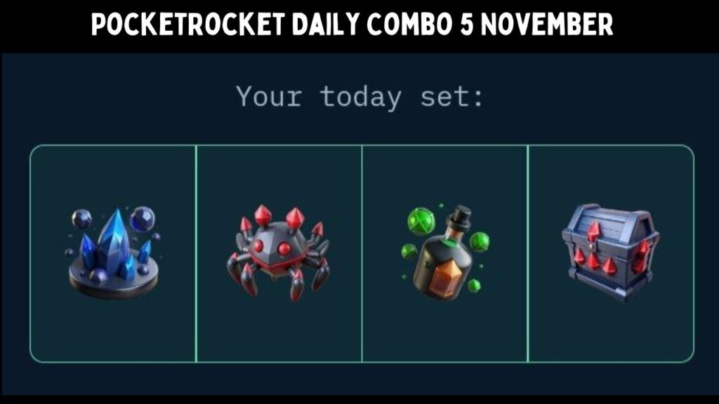 PocketRocket Daily Combo 5 November