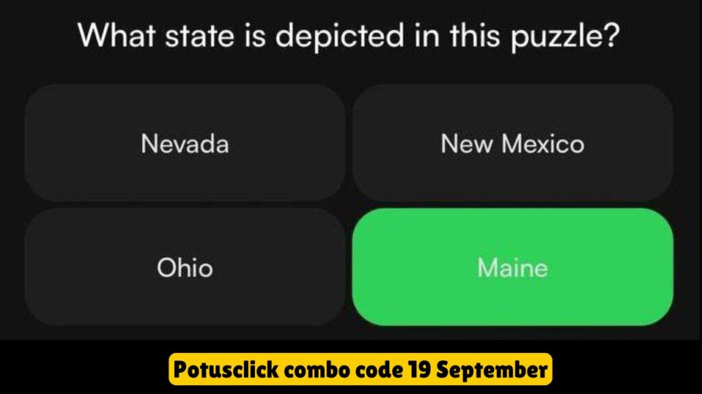 Potusclick combo code 19 September