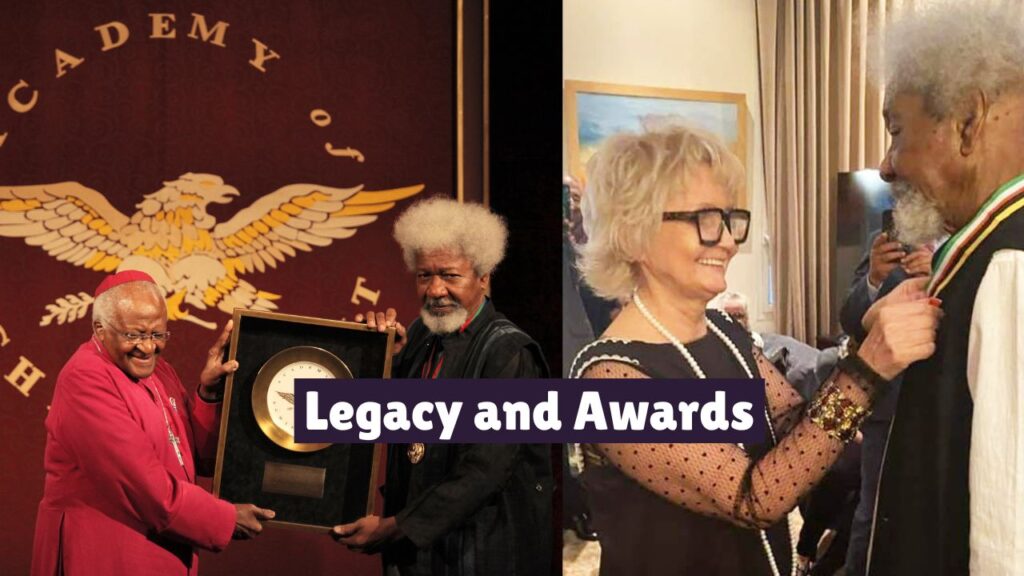 Prof Wole Soyinka Legacy and Awards