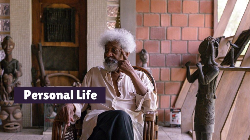 Prof Wole Soyinka Personal Life