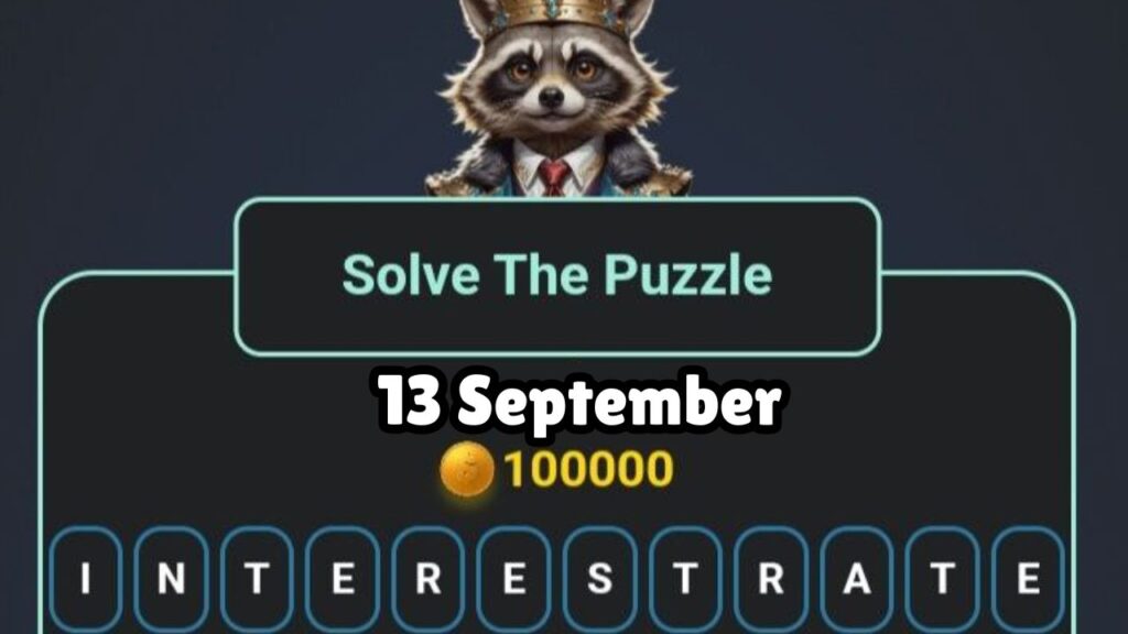 RaCoin Puzzle Code 13 September