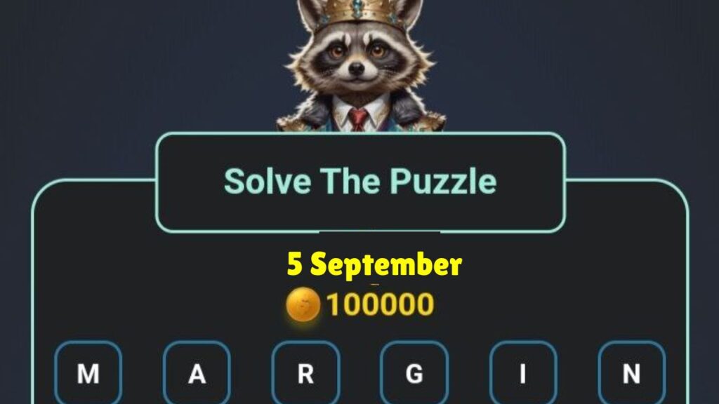 RaCoin Puzzle Code 5 September