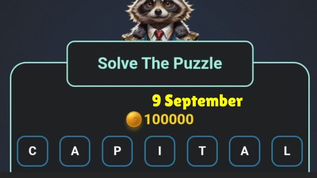 RaCoin Puzzle Code 9 September