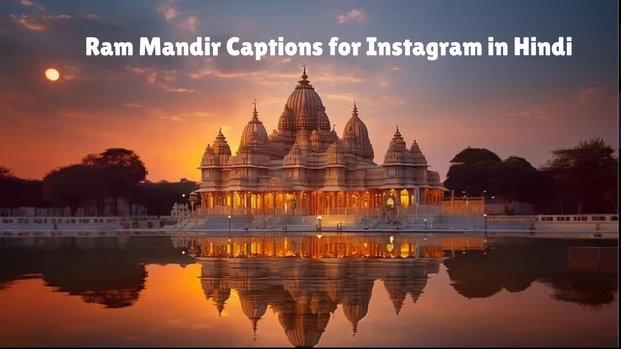 Ram Mandir Captions for Instagram in Hindi