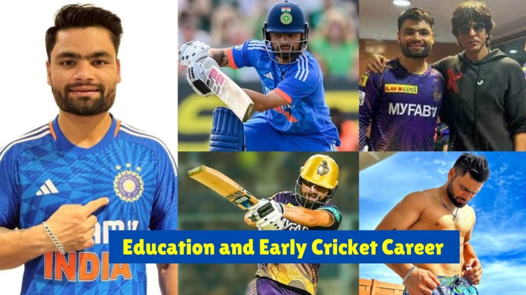 Rinku Singh Education and Early Cricket Career