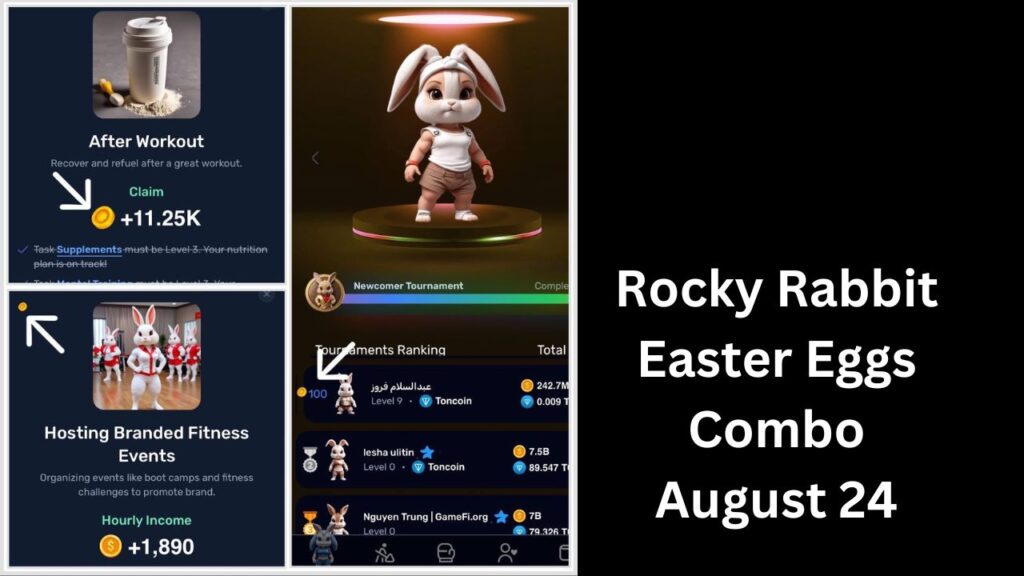 Rocky Rabbit Easter Eggs Combo August 24