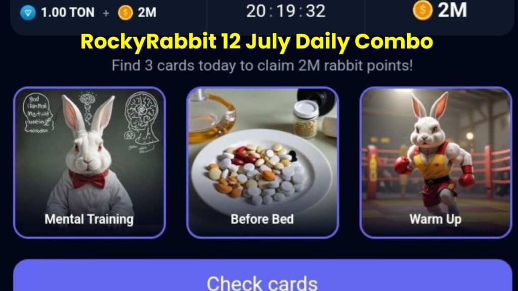 RockyRabbit 12 July Daily Combo 