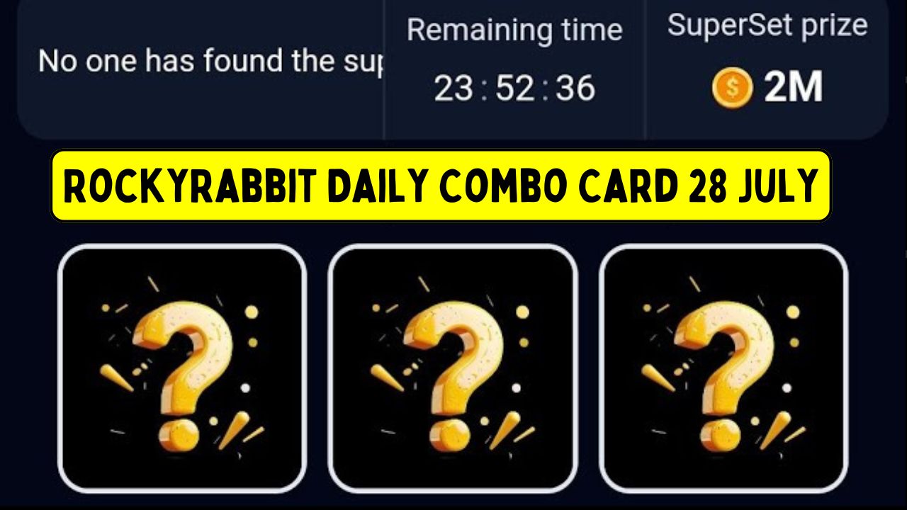 RockyRabbit Daily Combo Card 28 July