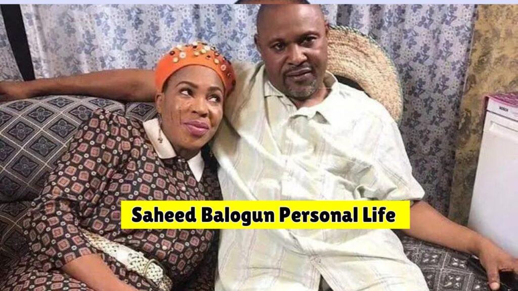 Saheed Balogun Personal Life