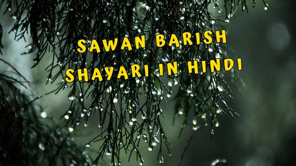 Sawan Barish Shayari in Hindi