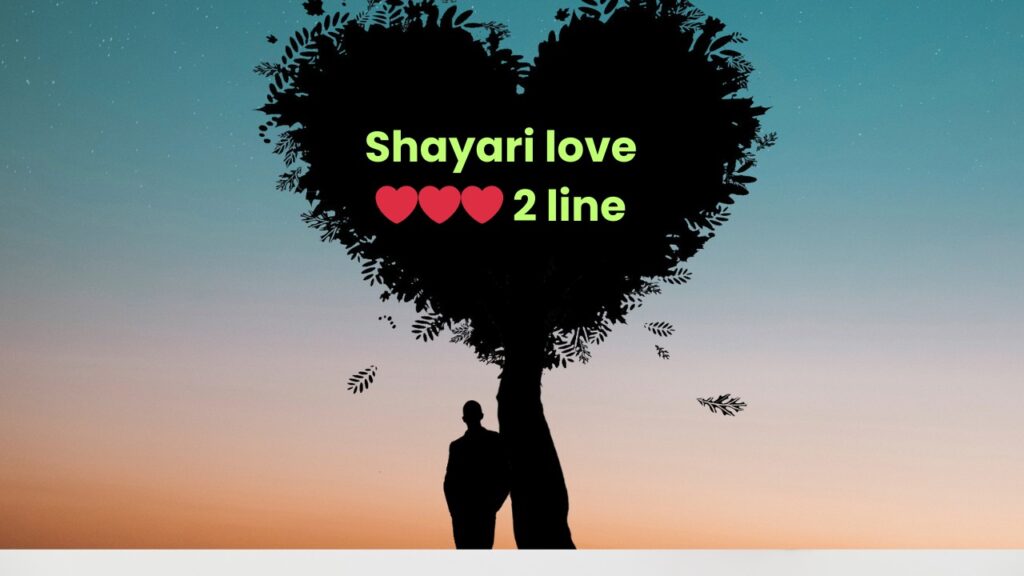 Shayari love ❤❤❤ 2 line