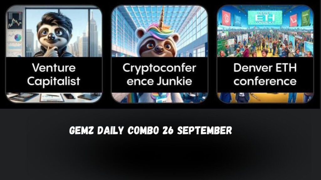 Gemz Daily combo 26 September