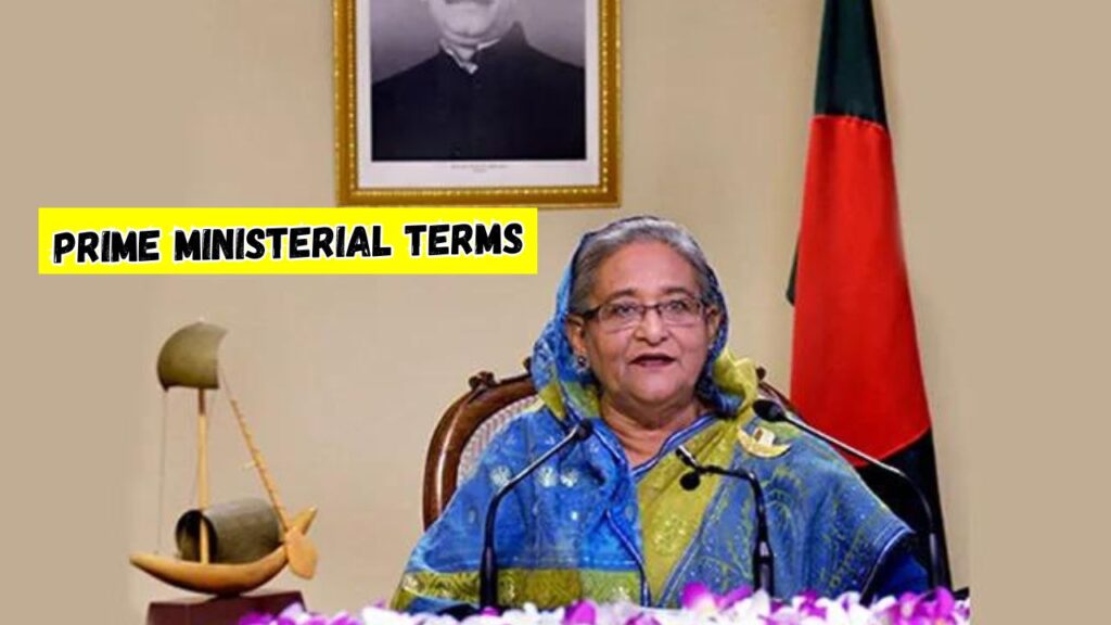  Sheikh Hasina Prime Ministerial Terms