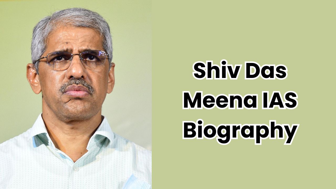 Shiv Das Meena IAS Biography