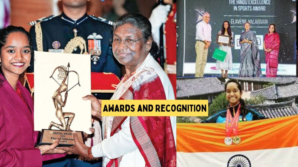 Shooter Elavenil Valarivan Awards and Recognition