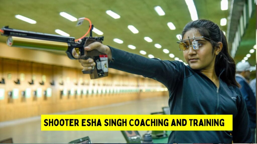 Shooter Esha Singh Coaching and Training