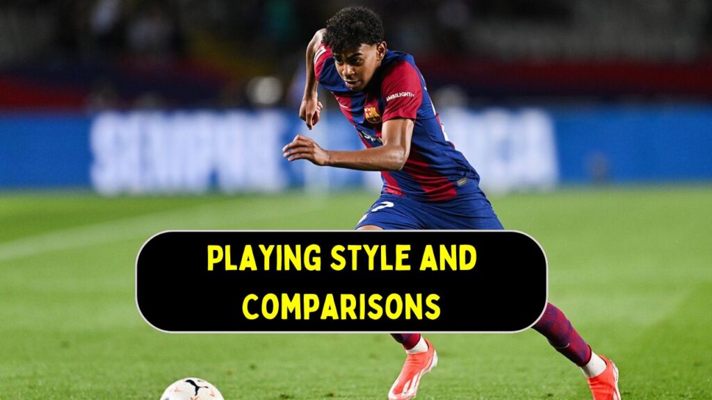 Spanish Professional Footballer Lamine Yamal Playing Style and Comparisons