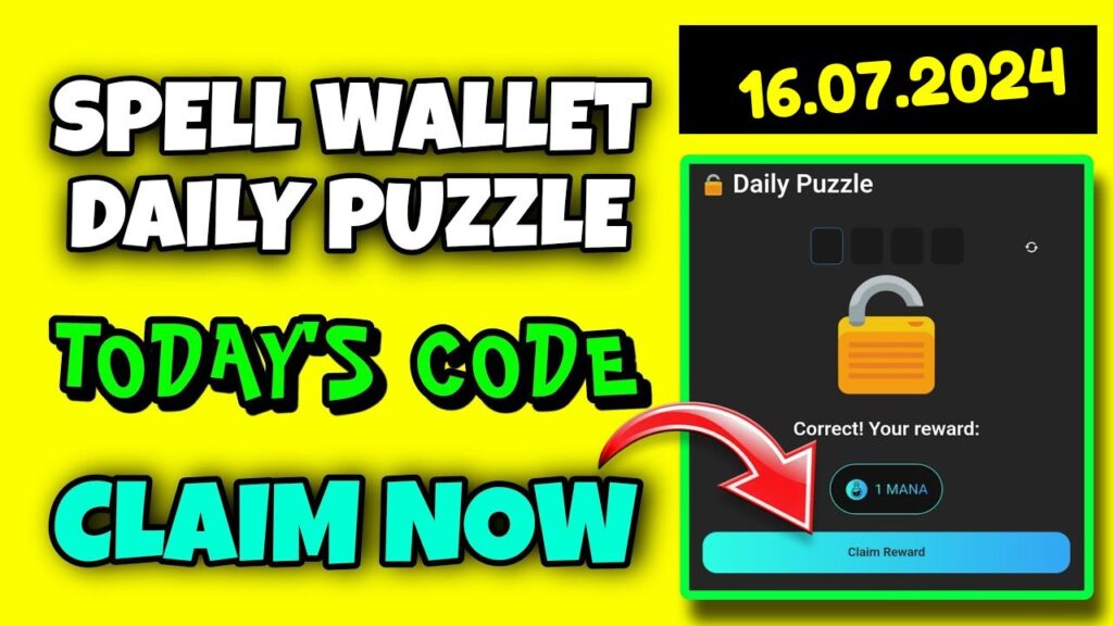 Spell wallet Daily Puzzle 16 July Answer