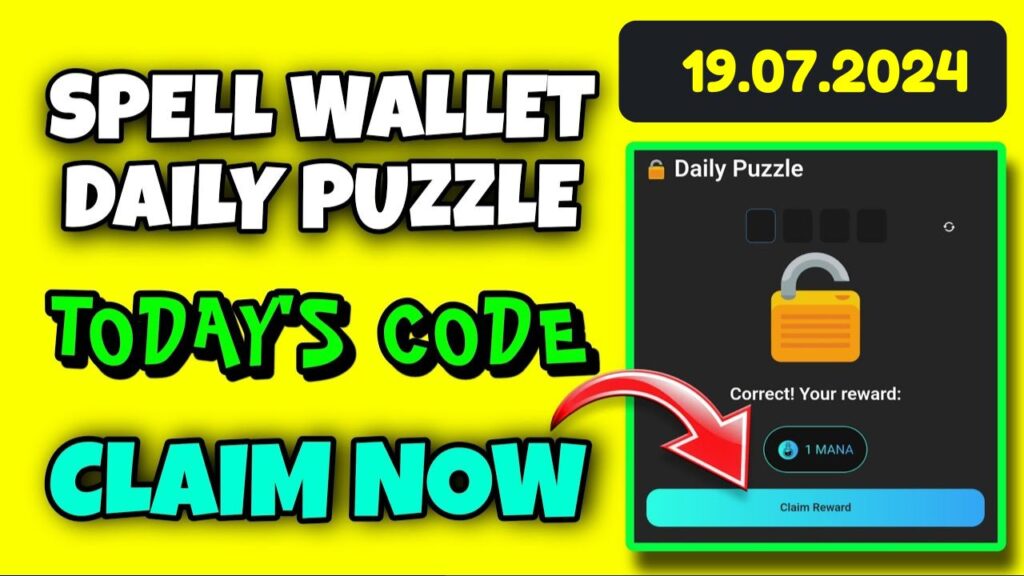 Spell wallet Daily Puzzle 19 July Answer