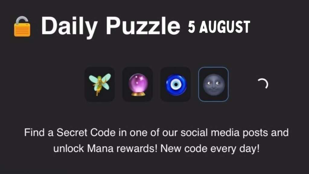 Spell wallet Daily Puzzle 5 August Answer