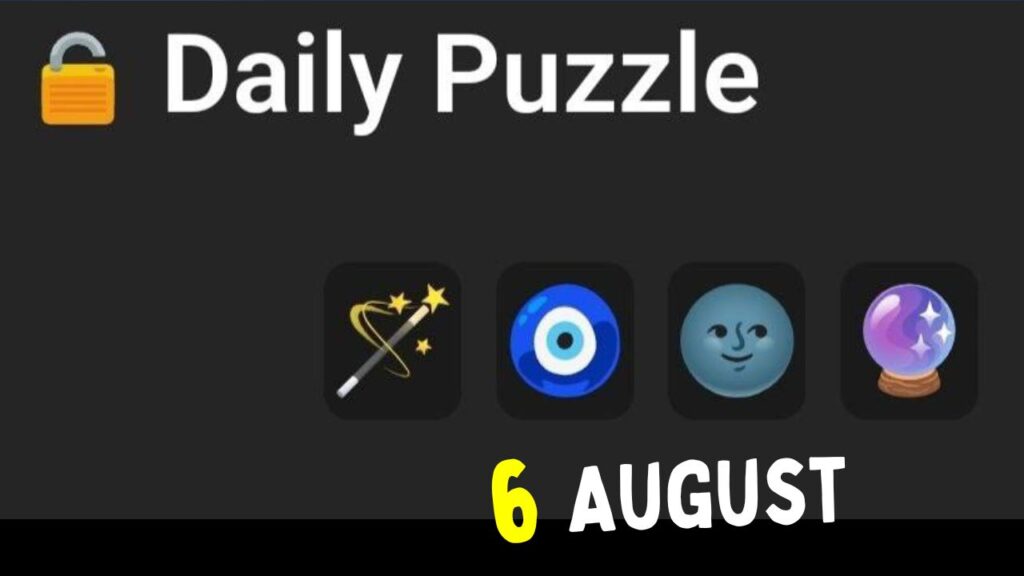 Spell wallet Daily Puzzle 6 August Answer