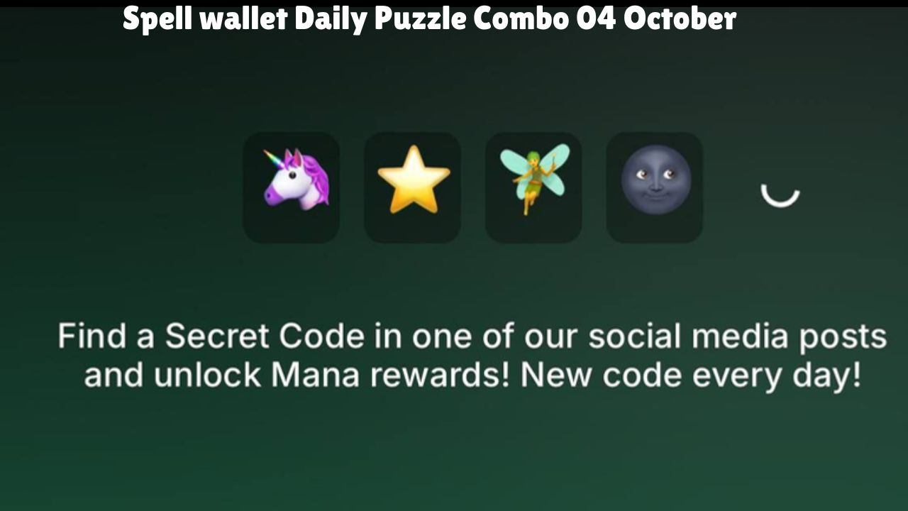 Spell wallet Daily Puzzle Combo 04 October