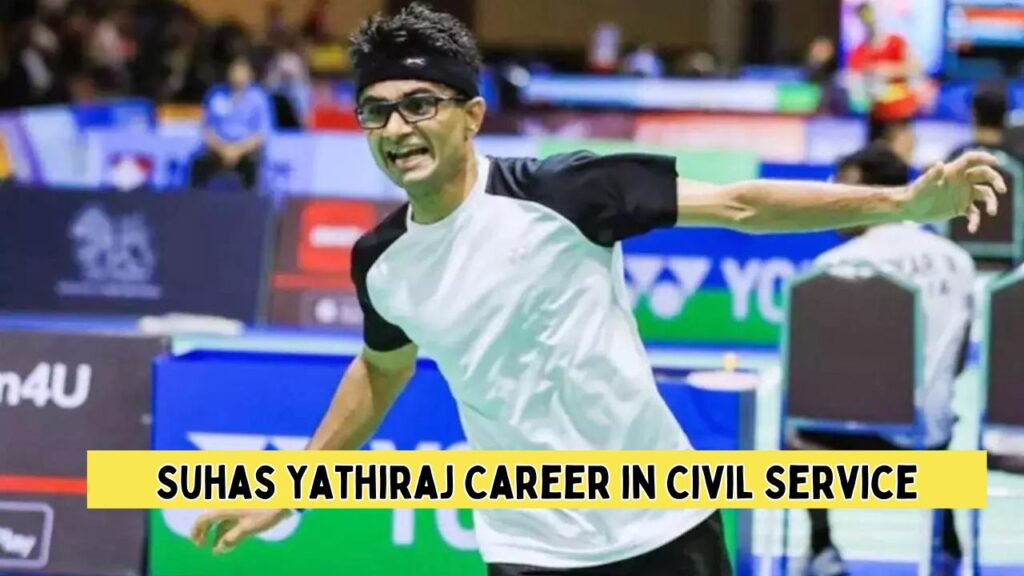 Suhas Yathiraj Career in Civil Service