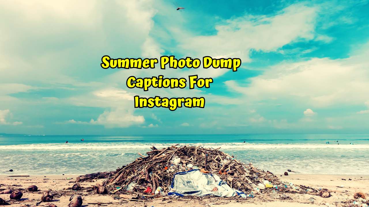 70+ Best Summer Photo Dump Captions For Instagram