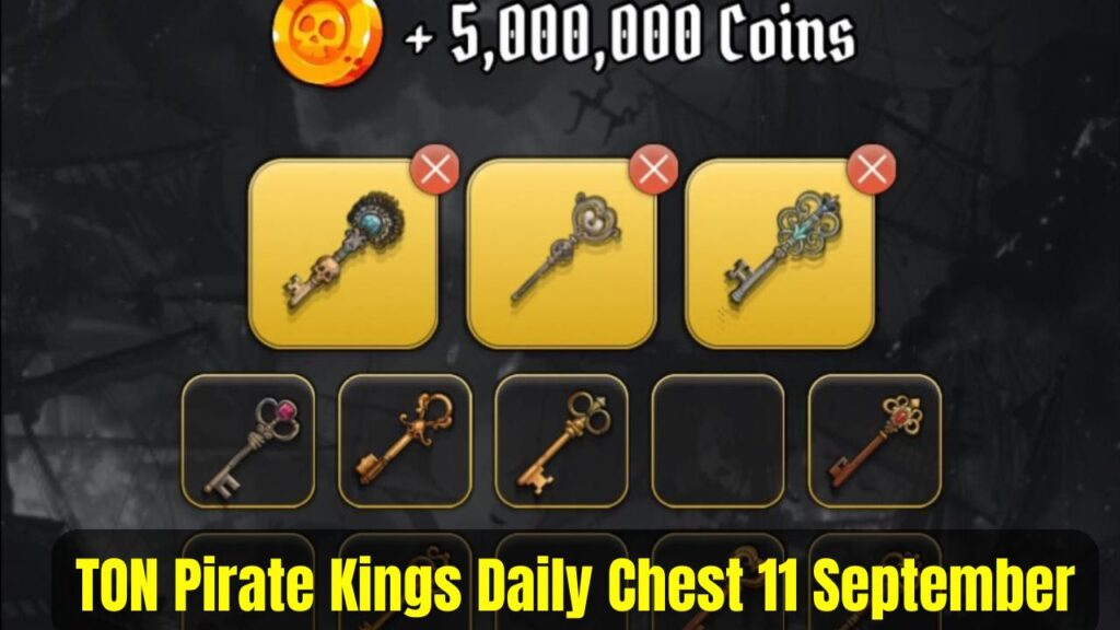 TON Pirate Kings Daily Chest 11 September