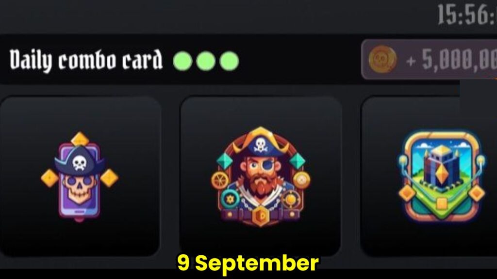 TON Pirate Kings Daily Combo 9 September