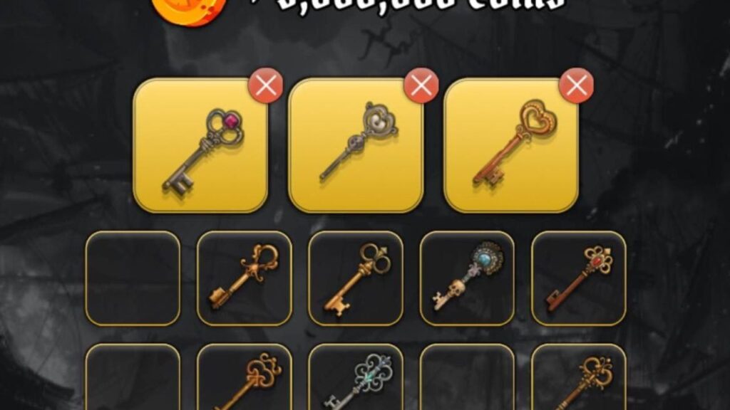 TON Pirate Kings New Combo Treasure Chest 8 September