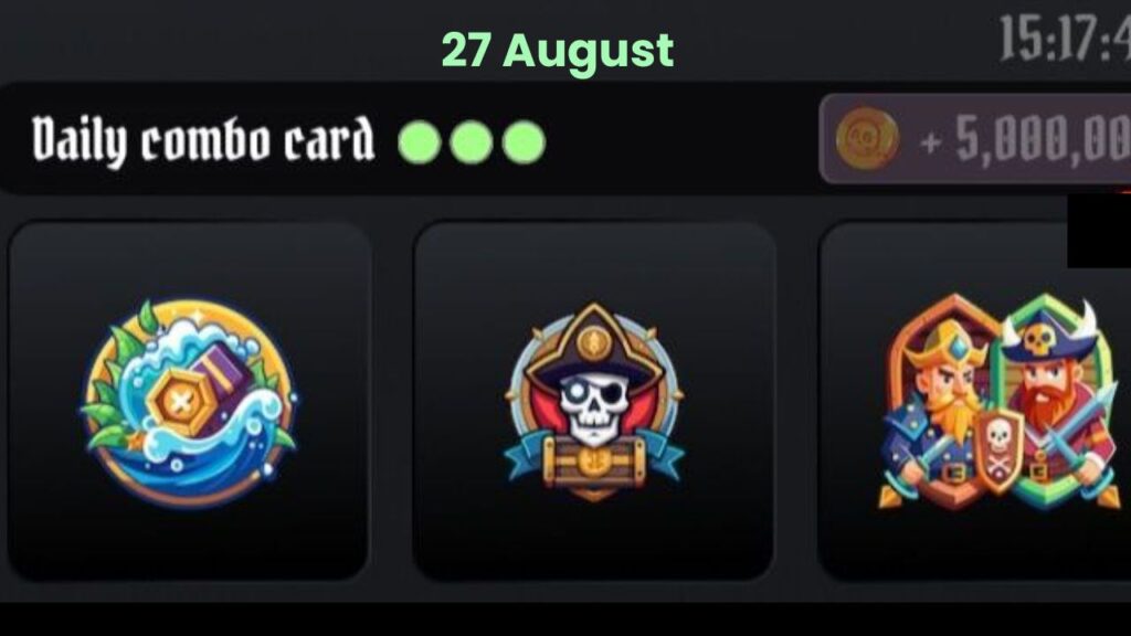 TONPirateKings Daily Combo 27 August