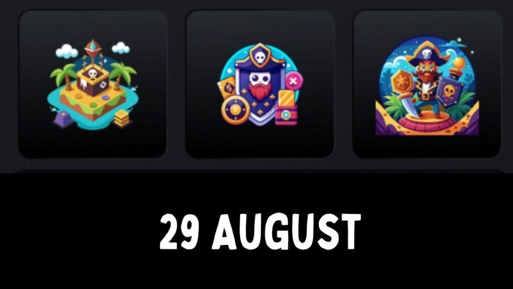 TONPirateKings Daily Combo 29 August