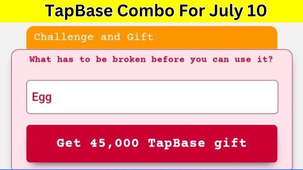 TapBase Combo For July 10