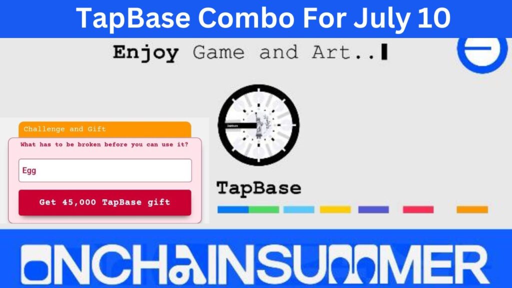 TapBase Combo For July 10