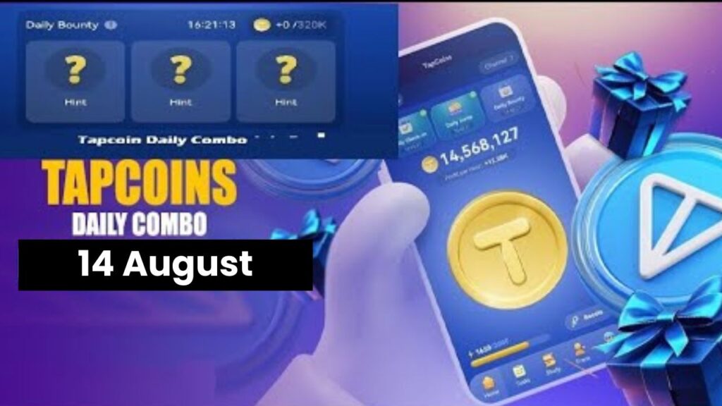 TapCoins 14 August Daily Combo