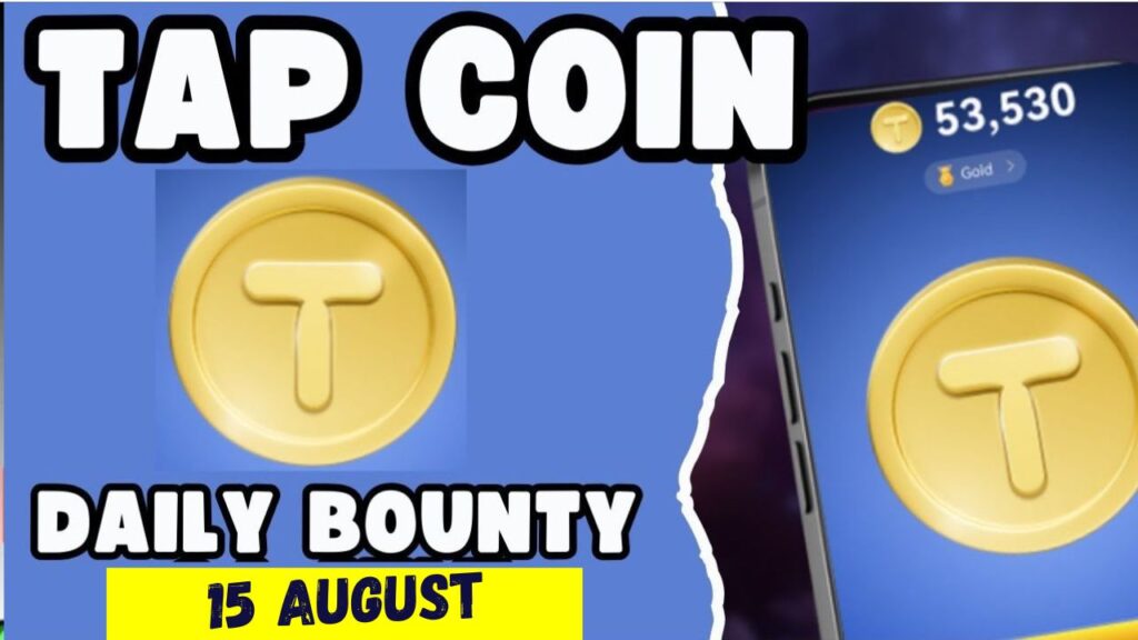 TapCoins 15 August Daily Combo 