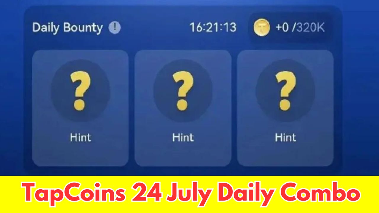 TapCoins 24 July Daily Combo