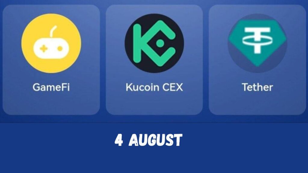 TapCoins 4 August Daily Combo 