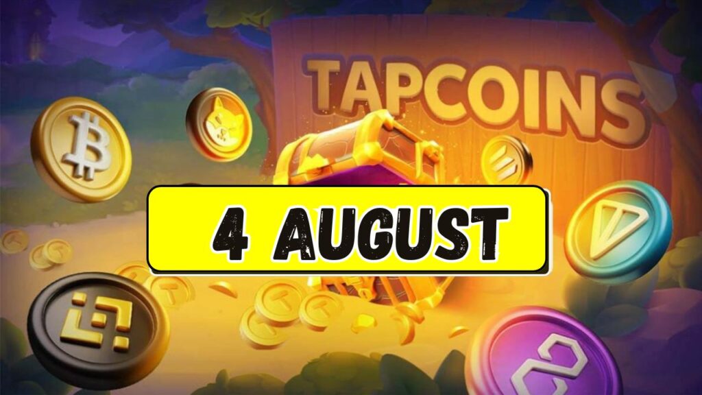 TapCoins 4 August Daily Combo