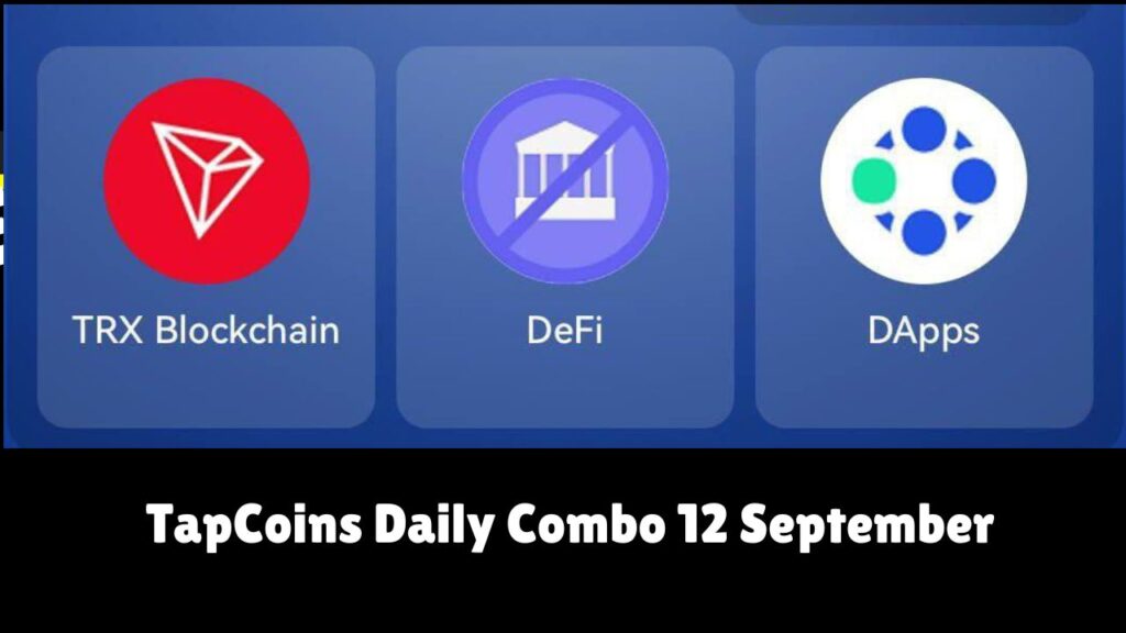 TapCoins Daily Combo 12 September