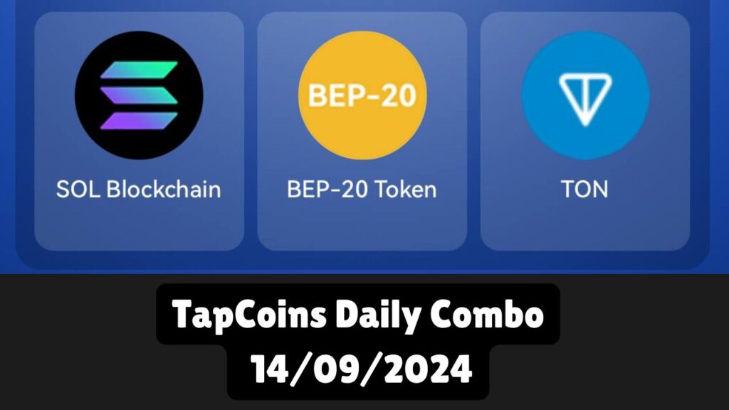 TapCoins Daily Combo 14 September