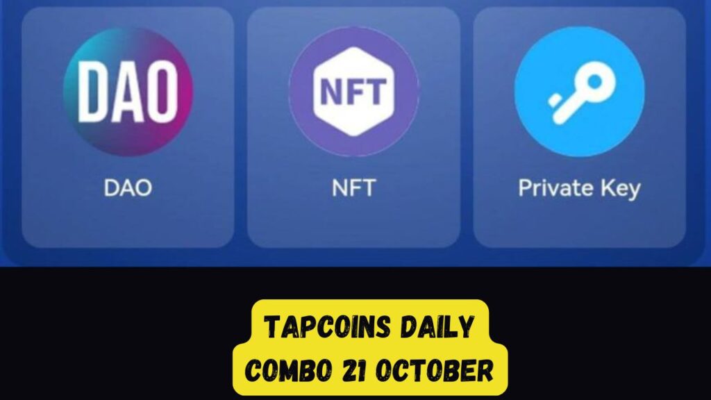 TapCoins Daily Combo 21 October